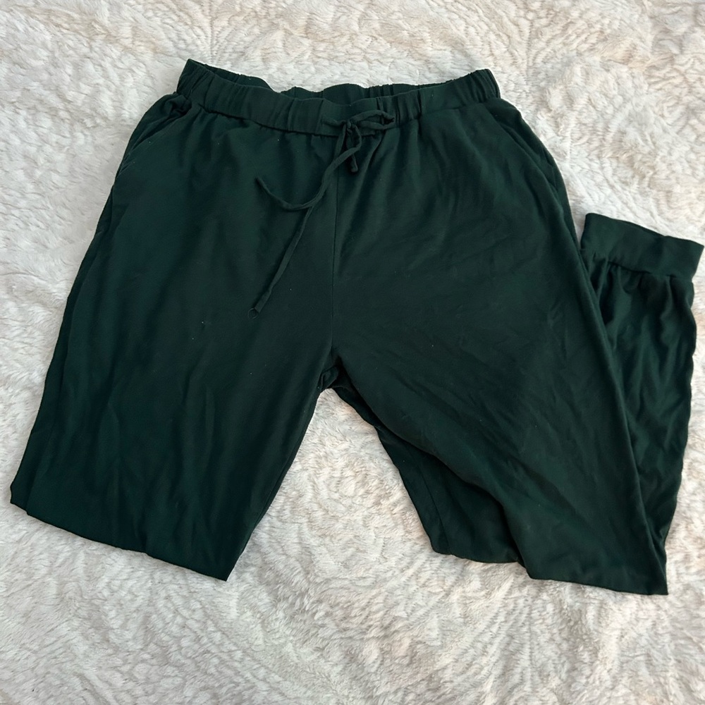 Dark Green Jogger Pants